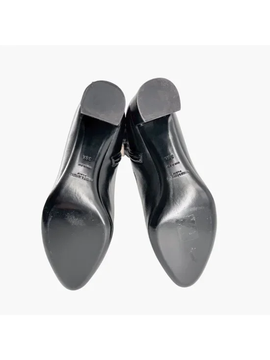 Saint Laurent Loulou YSL Thigh High Over The Knee Boots Black Size 38.5 US 8.5 - Picture 13 of 15